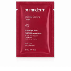 Crème nettoyante exfoliante PRIMADERM en sachet de 2 ml