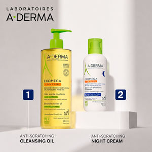 EXOMEGA CONTROL emollient repairing night cream for atopic skin