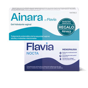 Zdravje žensk - Vitamini in dodatki Flavia FLAVIA NOCTA + AINARA VLAŽILNI GEL PAKET kupite na spletu