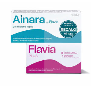 Zdravje žensk - Vitamini in dodatki Flavia FLAVIA PLUS + AINARA VLAŽILNI GEL PAKET kupite na spletu