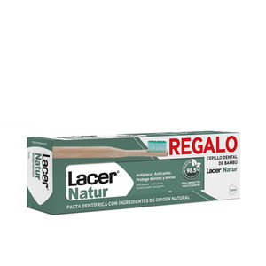 Kit de banho e higiene Lacer PACOTE COM CREME DENTAL E ESCOVA DE DENTES LACER NATUR comprar online