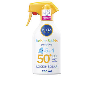 Kreme za sončenje - Krema za sončenje za telo Nivea SUN BABIES & KIDS spray loción solar SPF50+ kupite na spletu