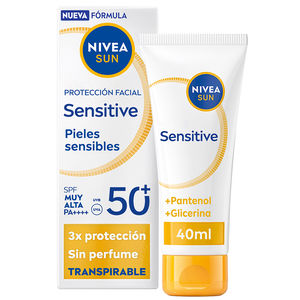 SUN SENSITIVE protección facial SPF50+