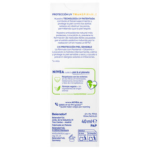 SUN SENSITIVE protección facial SPF50+