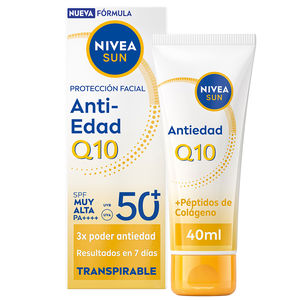 SUN Q10 protección facial SPF50+