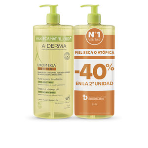 A-Derma EXOMEGA CONTROL emollient shower oil pack Bath gels - Shower gel buy online