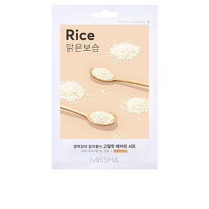 Antioxidant treatment cream - Face mask Missha GAISĪGA FIT SHEET maska #Rīsi pirkt tiešsaistē