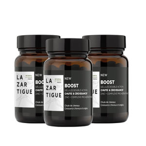 BOOST cápsulas de doble acción contra la caída y para el crecimiento del cabello
