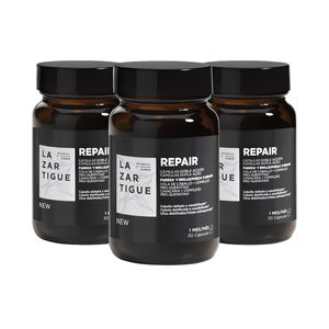 Lazartigue REPAIR cápsulas doble acción fuerza y brillo Hair loss treatment - Vitamins and supplements buy online