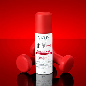 CLINICAL CONTROL antitranspirante en spray para mujer, para piel sensible, sin alcohol