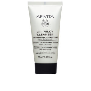 Apivita 3 IN 1 CLEANSING MILK for face and eyes - Facial cleanser and make-up remover Cleansing milk buy online