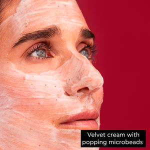 Express Beauty Anti-wrinkle and firming facial mask with grape