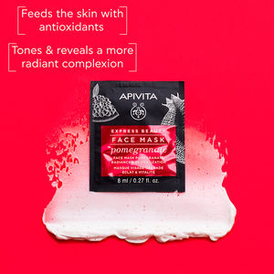 Express Beauty Illuminating and Revitalizing Pomegranate Face Mask