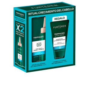 Rene Furterer TRIPHASIC ACTIVE GROW SERUM + SHAMPOO SET Hair gift set buy online