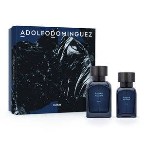 Parfum Adolfo Dominguez COFFRET ÉLIXIR D’AMBRE NOIRE acheter en ligne