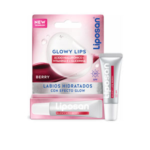 Bálsamo labial - Bálsamo labial - Protector solar labial Liposan LIPOSAN glowy lips berry SPF30 comprar online