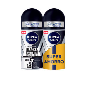 Badezimmer Geschenk-Sets Nivea MEN BLACK & WHITE INVISIBLE ORIGINAL roll on pack online kaufen