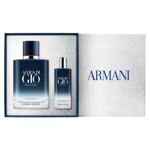Giorgio Armani ACQUA DI GIÒ POUR HOMME PROFONDO ESTUCHE 2 pz