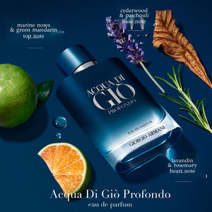 Giorgio Armani ACQUA DI GIÒ POUR HOMME PROFONDO ESTUCHE 2 pz – imagen 2