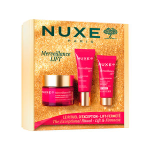 MERVEILLANCE LIFT ANTI-AGING ROUTINE LIFT-FESTIGKEITSCREME-PULVER-KARTON