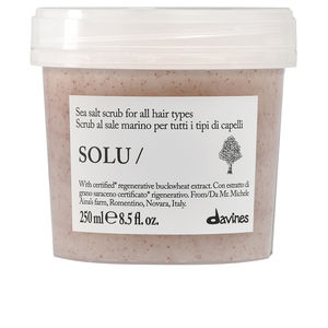 Davines SOLU sea salt scrub for all hair types Hair - scalp exfoliation buy online