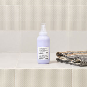 LOVE smoothing heat protectant serum for frizzy hair