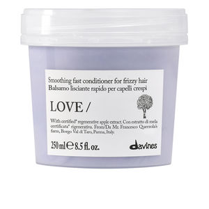 Davines LOVE smoothing fast conditioner for frizzy hair Anti frizz hair products buy online