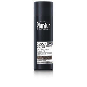 Colorcare shampoo Začasno barvanje Plantur COLOR PLUS castaño oscuro a negro, champú para el color kupite na spletu