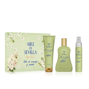 instituto espanol aire de sevilla - flor de limon woda toaletowa 100 ml   zestaw  