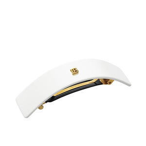 Balmain Hair Pasador Grande cabello White