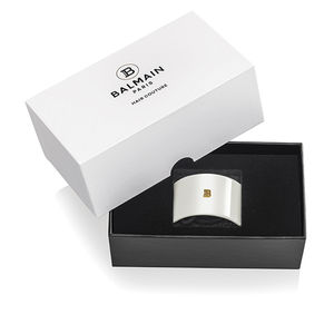 Balmain Hair Coletero Elástico cabello White
