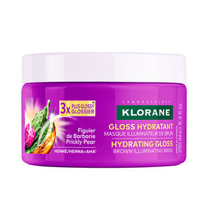 Haarmaske für Glanz Klorane HIGO BARBARIA GLOSS mascarilla iluminadora para cabello castaño online kaufen