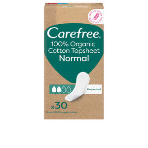 Carefree CAREFREE organic cotton normal Pantyliners buy online