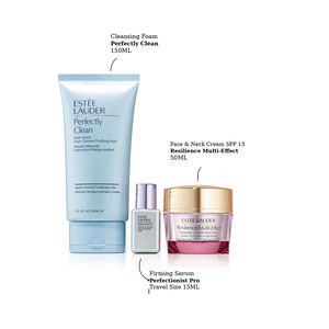 RESILIENCE MULTI-EFFECT FACE AND NECK CREME SPF15 SET