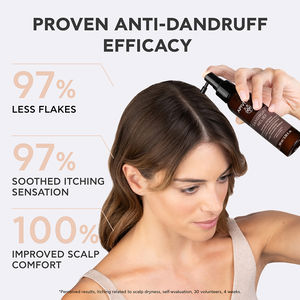 DANDRUFF RELIEF dermatological scalp lotion with immediate calming effect