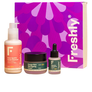 Freshly Cosmetics WELL-AGEING ROUTINE CASE Skincare set buy online