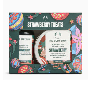 Hautpflege-Set - Badezimmer Geschenk-Sets The Body Shop Erdbeer-Leckereien-Set online kaufen