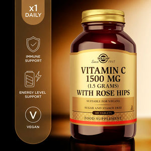 Hagebutten-Vitamin C 1500 mg Tabletten