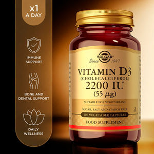 VIT D3 2200UI(55mcg.) vegetable capsules