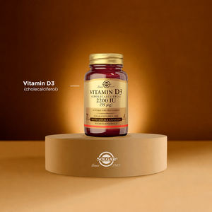 Capsules végétales de vitamine D3 2200 UI (55 mcg).