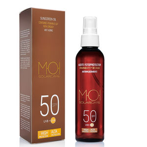 Anti-aging sunscreen oil