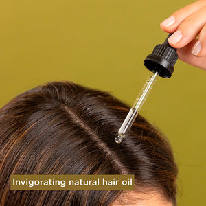 Olio fortificante ed energizzante per il cuoio capelluto
