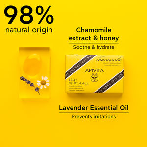 JABÓN NATURAL con camomila