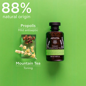 TONIC MOUNTAIN TEA Vannas želeja ar kalnu tēju, propolisu un ēteriskajām eļļām