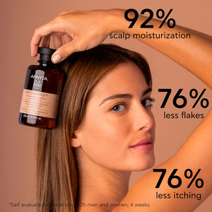 ANTI-DRY DANDRUFF SHAMPOO Natural anti-dry dandruff treatment with celery, propolis and tea tree