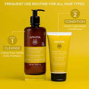 MAIGS ŠAMPŪNS IKDIENAS LIETOŠANAI Mitrina, nodrošina maigumu un elastību