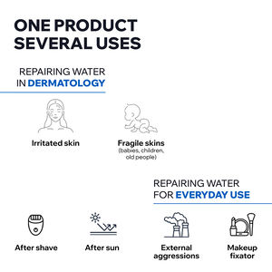 Gesichtsnebel mit Uriage-Thermalwasser