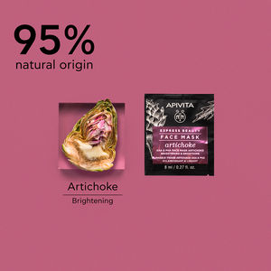 Express Beauty Illuminating and retexturizing facial mask with artichoke, AHA and PHA