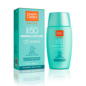 SUN CARE MINERAL D protector solar fluido SPF50