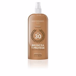 Mediterraneo Sun BRONCEA Y PROTEGE suntan lotion SPF30 200 ml | Unisex